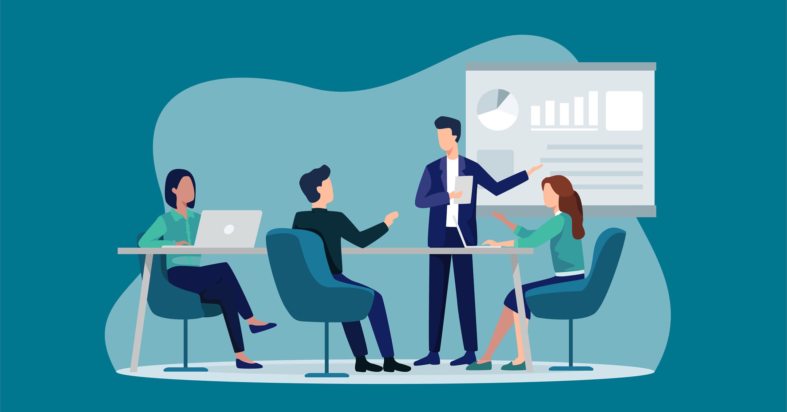 تقنيات تصميم العروض التقديمية المتقدمة